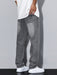 Ash Baggy Jeans – Men's Relaxed Fit Wide Leg Denim Jeans - Monsta Online
