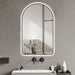 4ft Arched LED Bathroom Vanity Mirror with Anti - Fog and Dimmable Lights - Monsta Online