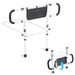 180° Foldable Safety Bed Rails for Seniors with Adjustable Handle and 450LBS Capacity - Monsta Online