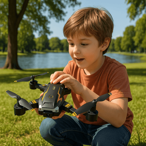 Beginer Friendly 4K HD Dual Camera Mini Drone with Altitude Hold Mode - Monsta Online