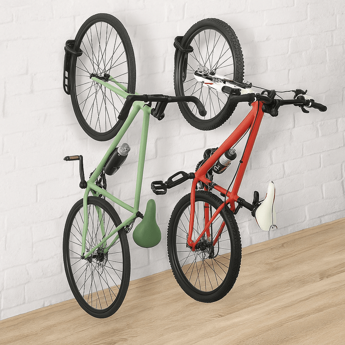 Space - Saving Vertical Bicycle Rack Wall Mount for Indoor and Garage Storage - Monsta Online