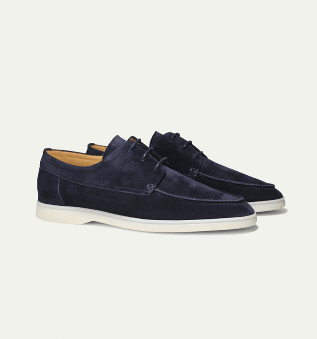 Gaviel Suede Loafers – Men's Vintage Moc - Toe Slip - On Shoes - Monsta Online