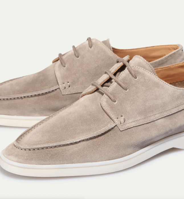 Gaviel Suede Loafers – Men's Vintage Moc - Toe Slip - On Shoes - Monsta Online