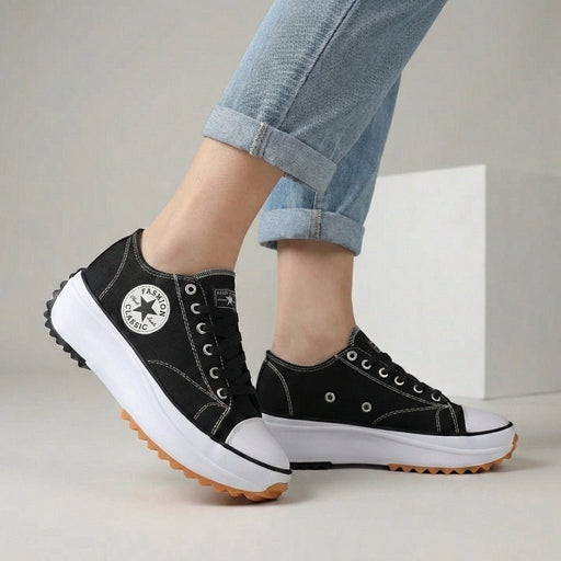 Stylish Women's Platform Sneakers - Trendy, Comfortable Footwear for All Ages - Monsta Online