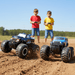 1:16 Scale Amphibious Remote Control Big Wheel Monster Truck Toys 4WD All Terrain Off - Road Pickup Toy Kids - Monsta Online