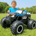 1:16 Scale Amphibious Remote Control Big Wheel Monster Truck Toys 4WD All Terrain Off-Road Pickup Toy Kids