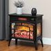 22 Inch Black Freestanding Electric Fireplace Stove Heater - Monsta Online