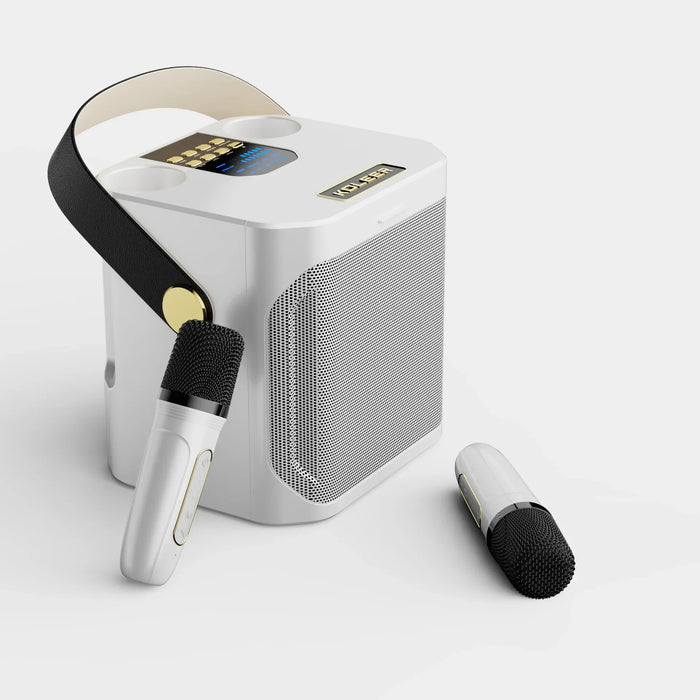 Portable High - Power Karaoke Party Speaker with 360° Stereo and Dual Mics - Monsta Online