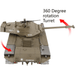 Professional 1:16 Scale Remote Control US Walker Bulldog Tank Metal Version for Teens and Adults - Monsta Online