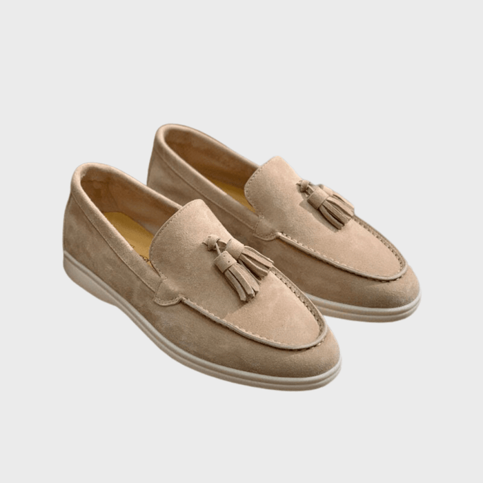 Yorkton Suede Loafers – Men's Slip - On Moc - Toe Suede Loafers - Monsta Online