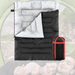 Premium 2 - in - 1 Queen Size Weather Sleeping Bag With 2 Pillows - Monsta Online
