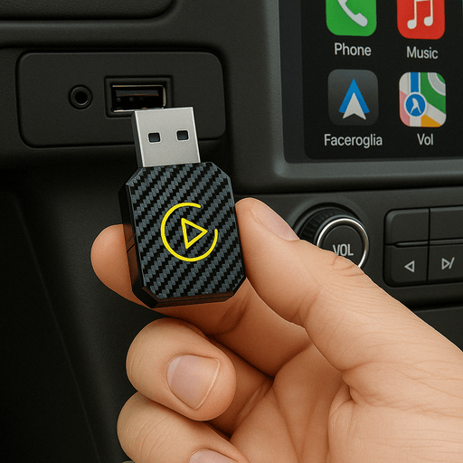2 - in - 1 Wireless Car Play Adapter Dongle for Seamless Connectivity - Apple iOS, Android - Monsta Online