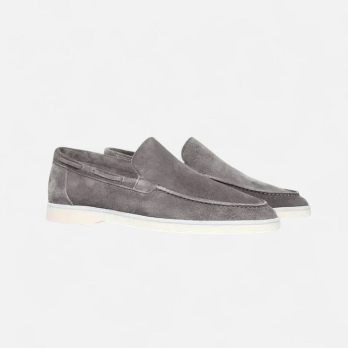 Men's Suede Slip - On Loafers – Elegant Dress Shoes for Work, Formal & Smart Casual Wear - Monsta Online