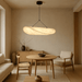 Japandi Silk Pendant Light – Minimalist Cloud Shade for Dining Room & Bedroom - Monsta Online