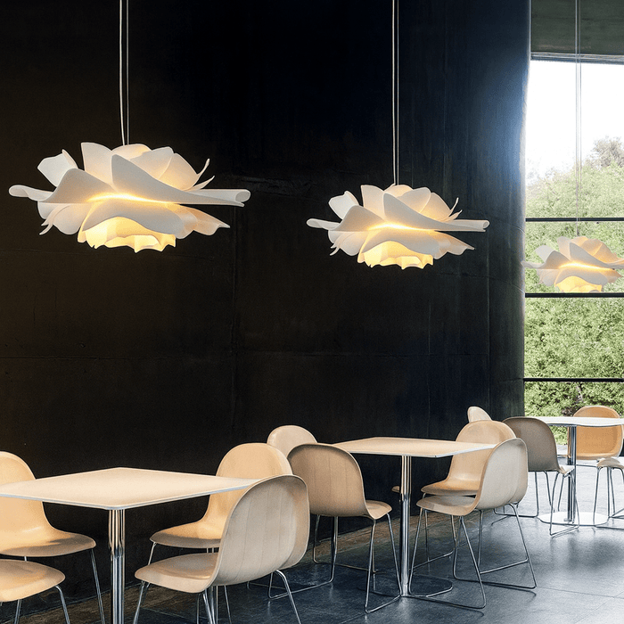 Elegant Flowerleaf Pendant Light – Luxury Floral Chandelier for Living Room & Dining Room - Monsta Online