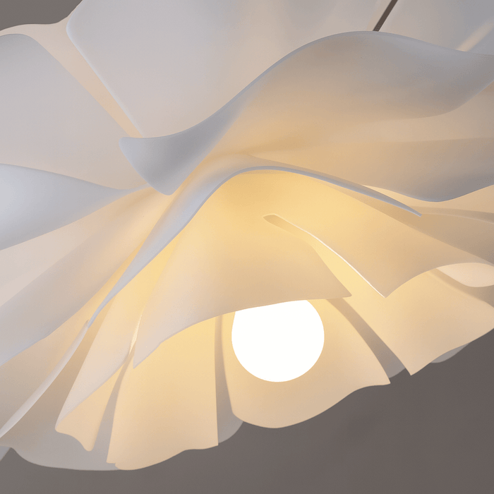 Elegant Flowerleaf Pendant Light – Luxury Floral Chandelier for Living Room & Dining Room - Monsta Online