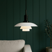 Danish Designer Pendant Light – Glass Stone & Metal, Height - Adjustable - Monsta Online