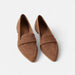 Women's Retro Pointed - Toe Loafers – Chic Leather Slip - On Flats for Every Occasion - Monsta Online