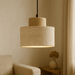 Travertine Stone Pendant Light – Natural Wabi - Sabi LED Fixture - Monsta Online