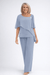 Beatrice Formal Two - Piece Set – Women's Elegant Overlay Top & Straight - Leg Trousers Set - Monsta Online