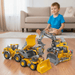 Ultimate 4 - in - 1 Metal RC Construction Fleet - Excavator, Truck, Dozer & Loader - 2.4GHz Remote Control Toy for Kids - Monsta Online