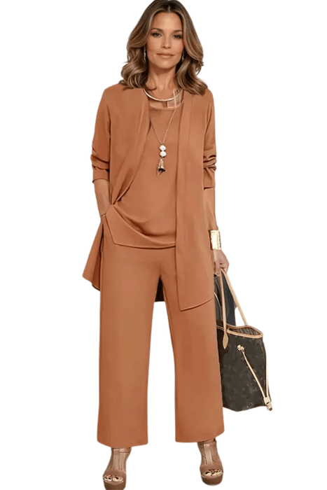 Waverly 3 - Piece Set – Women's Elegant Formal Co - ord Set - Monsta Online