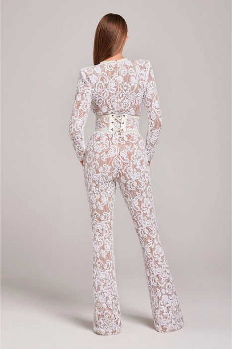 Crystal Bodysuit – Women's Elegant Stretchy Figure - Flattering Bodysuit - Monsta Online