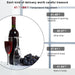 Premium 28 Bottle Wine Cooler Fridge with Silent Compressor Technology - Monsta Online