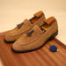 Debbies Leather Loafers – Men's Premium Cowhide Fringe Slip - On Loafers - Monsta Online