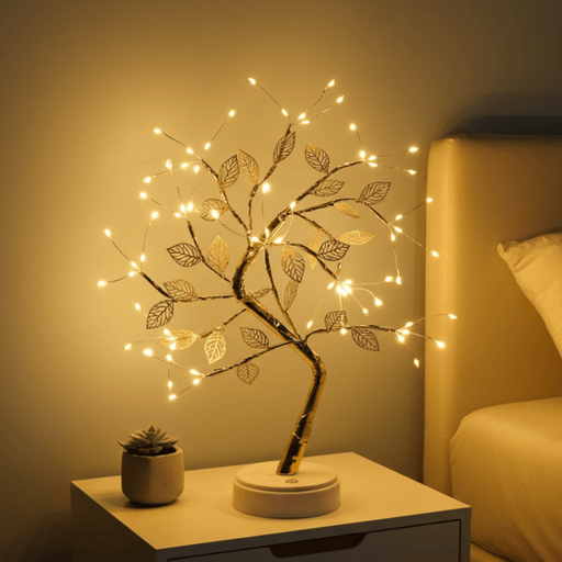 72 LED Bonsai Tree Lamp Warm White with Touch Switch and Adjustable Branches - Monsta Online
