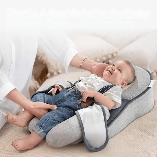 Baby Reflux Pillow Bed – Newborn Sleep Pod Infant Nest with 15° Anti - Reflux Wedge - Monsta Online