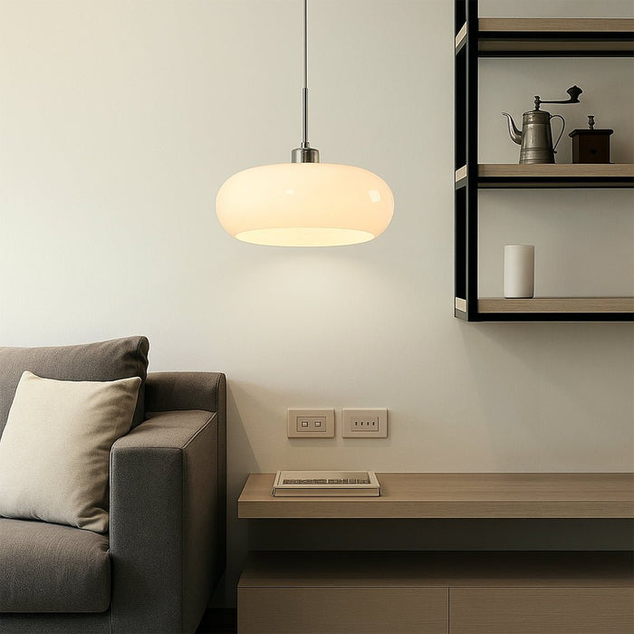Bauhaus Pendant Light – Geometric Glass & Metal Fixture for Modern Dining Rooms & Studios - Monsta Online