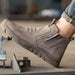 Edwin Steel Toe Work Boots – Men's Durable Leather Safety Boots - Monsta Online