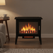24 Inch Freestanding Electric Fireplace Stove Heater with Realistic Flame - Monsta Online