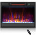 23 Inch Recessed Electric Fireplace Insert 1500W with Remote Control - Monsta Online