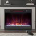 23 Inch Recessed Electric Fireplace Insert 1500W with Remote Control - Monsta Online