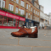 Elowen Brogue Oxford Shoes – Men's Tan Leather Lace - Up Dress Shoes - Monsta Online