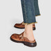 Emiliana T - Strap Leather Shoes – Women's Classic Buckle T - Strap Shoes - Monsta Online