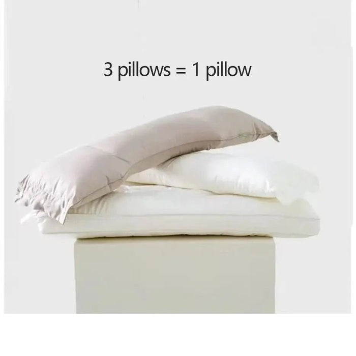 Ergonomic Double Layer Neck Pillow – Adjustable Height, Breathable Pillow for Neck & Shoulder Support - Monsta Online