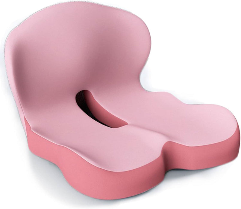 Ergonomic Seat Cushion with Lumbar Support – Memory Foam Posture Cushion for Office, Car & Travel - Monsta Online