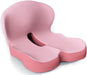Ergonomic Seat Cushion with Lumbar Support – Memory Foam Posture Cushion for Office, Car & Travel - Monsta Online