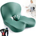 Ergonomic Seat Cushion with Lumbar Support – Memory Foam Posture Cushion for Office, Car & Travel - Monsta Online