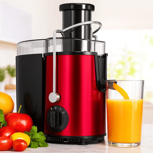 High Speed Fruit and Veg Juicer Extractor Machine with Wide Mouth and Easy to Clean Design - Monsta Online