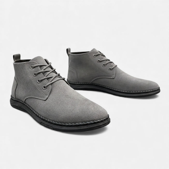 Men's Luxury Lace - Up Shoes – Soft Sole Round Toe Dress Shoes for Smart Casual & Formal Wear - Monsta Online
