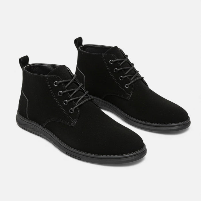 Men's Luxury Lace - Up Shoes – Soft Sole Round Toe Dress Shoes for Smart Casual & Formal Wear - Monsta Online