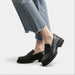 Women's Soft Sole Platform Loafers – Cushioned Slip - On Shoes for Work & Everyday Style - Monsta Online
