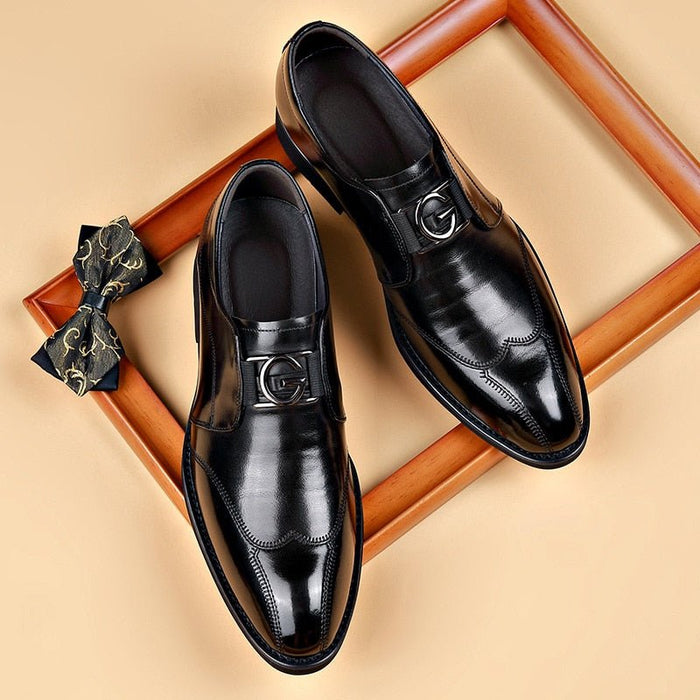 Giovanni Handmade Leather Shoes – Men's Premium Dress Shoes - Monsta Online