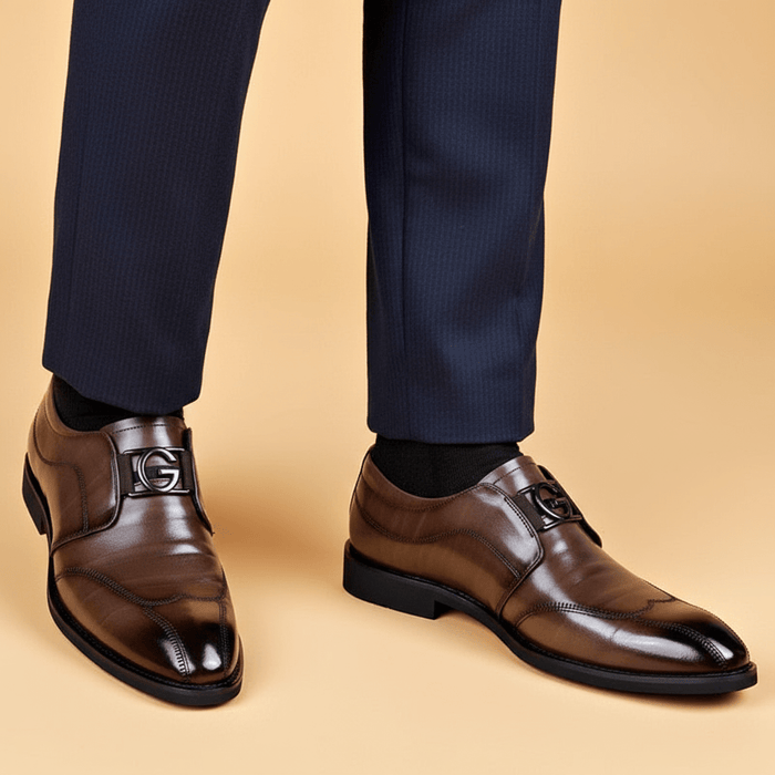 Giovanni Handmade Leather Shoes – Men's Premium Dress Shoes - Monsta Online
