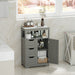 Modern Bathroom Cabinet with Adjustable Shelf for Smart Storage - Monsta Online