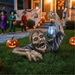 Scary Halloween Groundbreaker Crawling Zombie Holding Lantern LED Lantern - Monsta Online